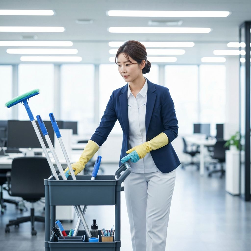 사무실 청소